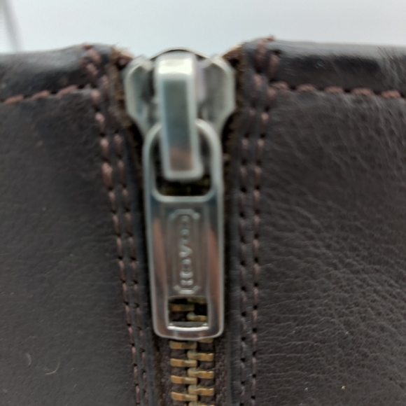 SALE - Men's Coach Jeremy Dark Brown Leather boots. Sz 9.5 - Picture 11 of 11